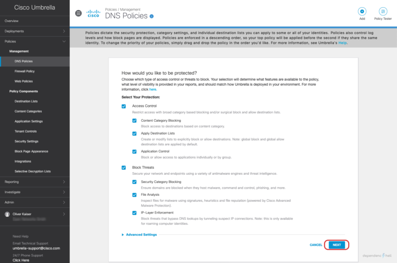 Integrating Cisco Umbrella Roaming Client with Active Directory