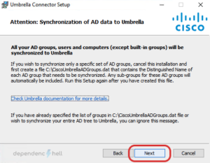 Integrating Cisco Umbrella Roaming Client with Active Directory